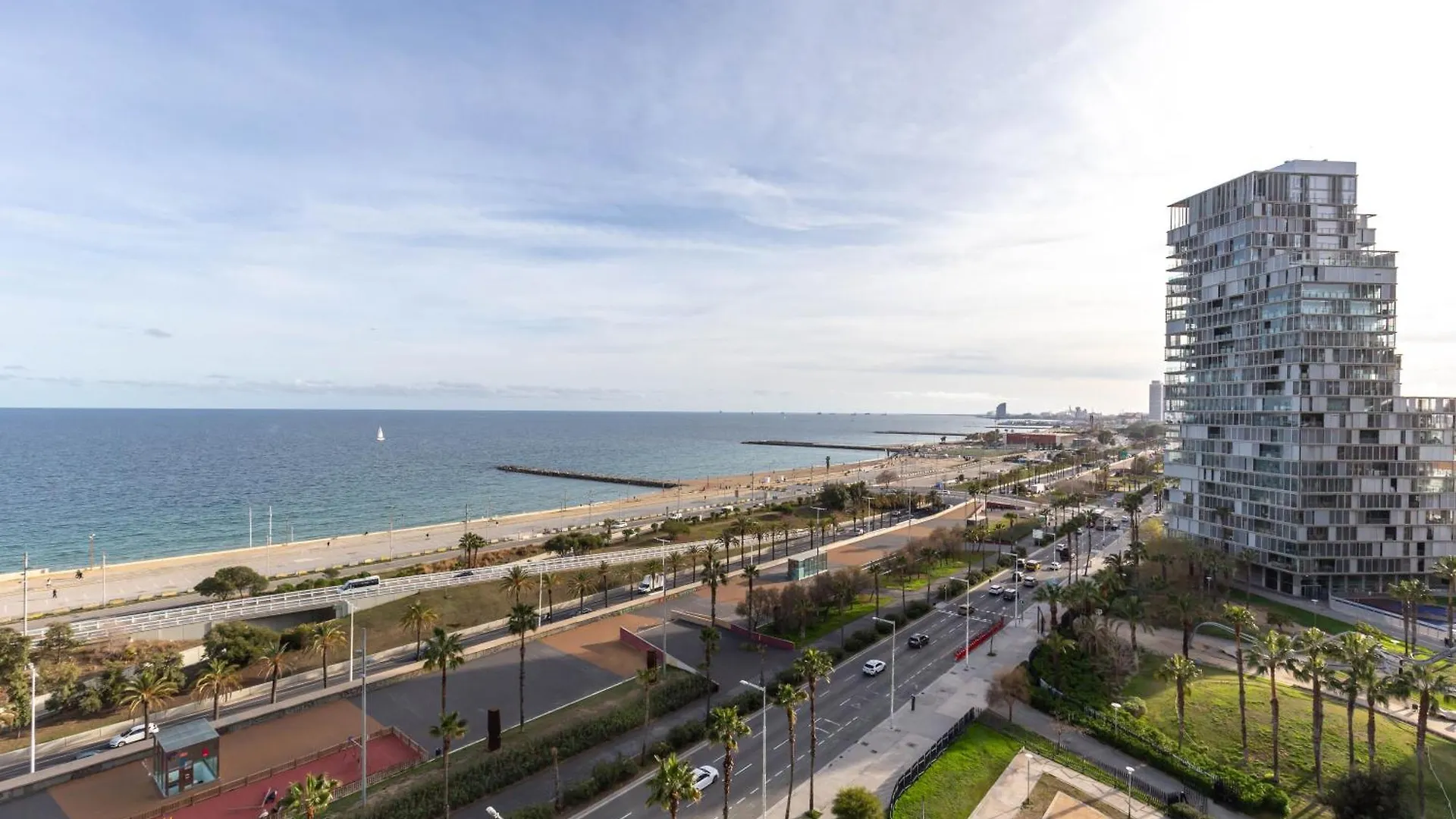 Luxury Apartment With Sea View! Barcelona 0*,  Spanje